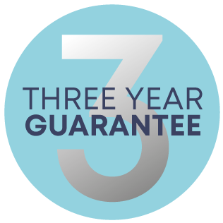 3 year quality guarantee